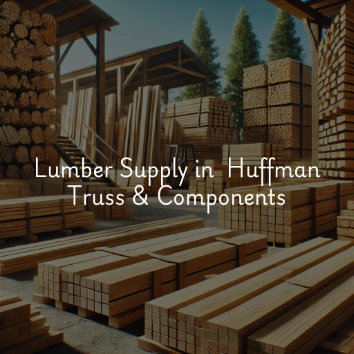 Lumber Yard at  Huffman Truss & Components