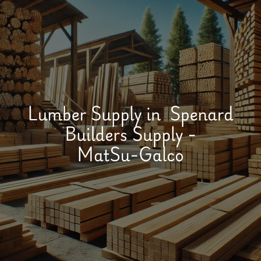 Lumber Yard at  Spenard Builders Supply - MatSu-Galco