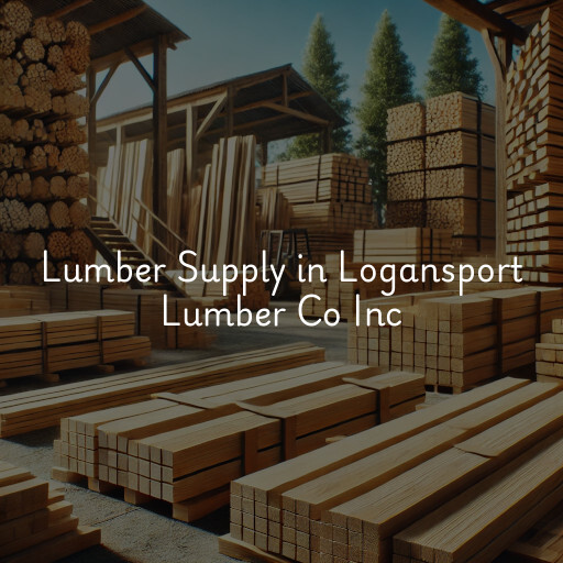 Lumber Supply and Wood Products Logansport Lumber Co Inc