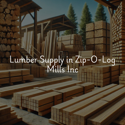 Lumber Supply and Wood Products Zip-O-Log Mills Inc