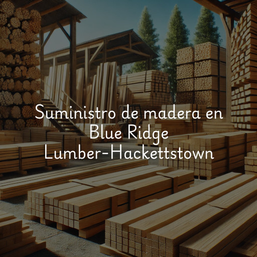 Suministro de madera en Blue Ridge Lumber-Hackettstown