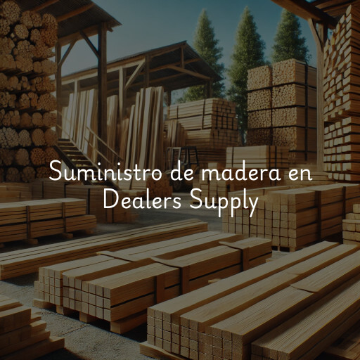 Suministro de madera en Dealers Supply & Lumber Co