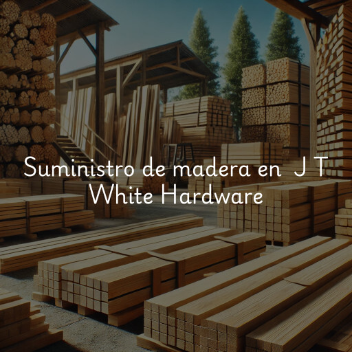 Suministro de madera en J T White Hardware & Lumber