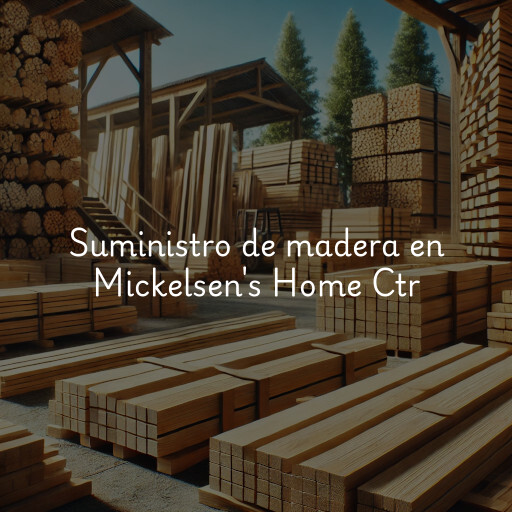 Suministro de madera en Mickelsen's Home Ctr