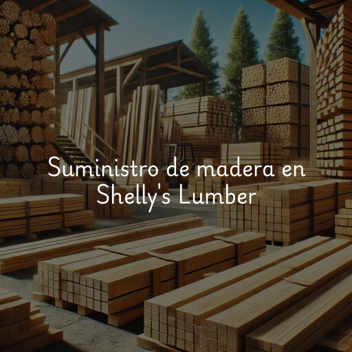 Suministro de madera en Shelly's Lumber
