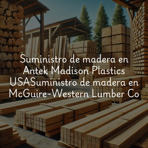 Suministro de madera en