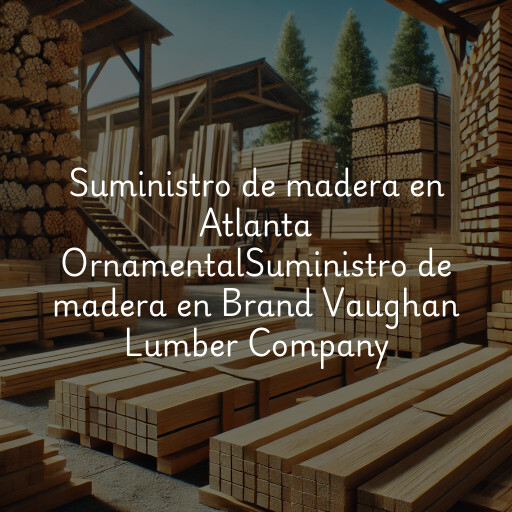 Suministro de madera en