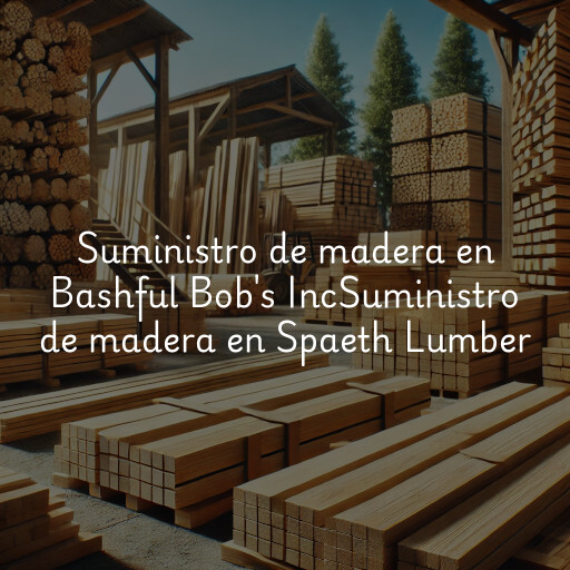 Suministro de madera en