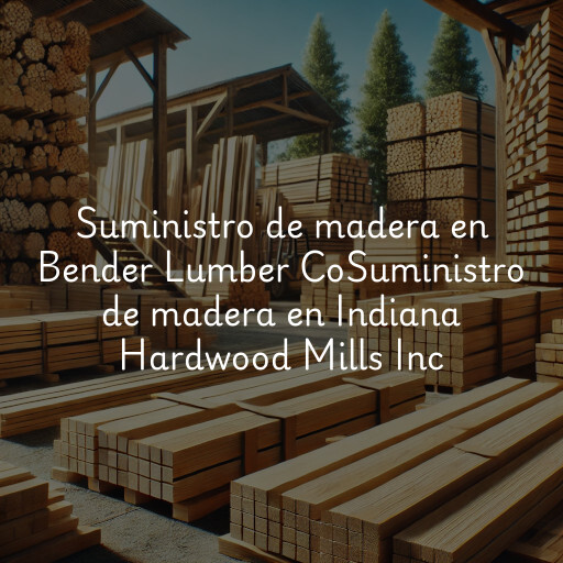 Suministro de madera en