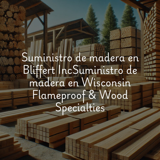 Suministro de madera en