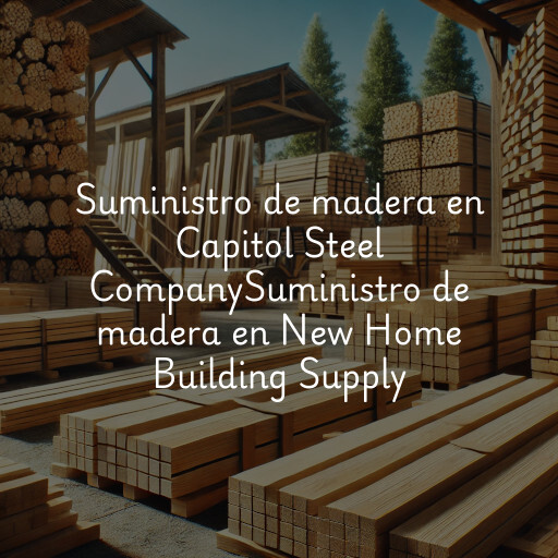 Suministro de madera en