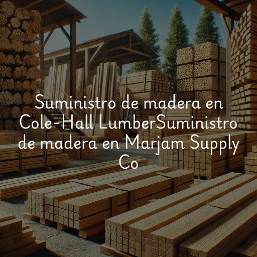 Suministro de madera en