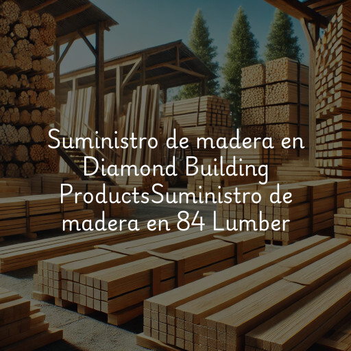 Suministro de madera en
