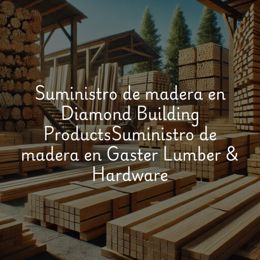 Suministro de madera en