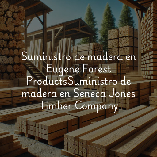 Suministro de madera en