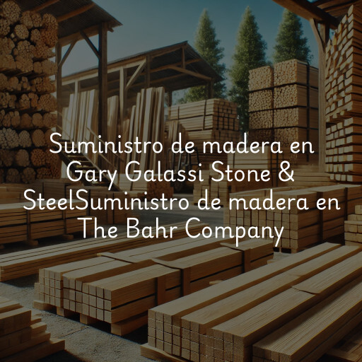 Suministro de madera en