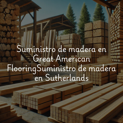 Suministro de madera en
