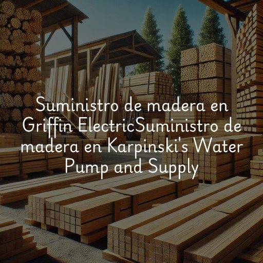 Suministro de madera en