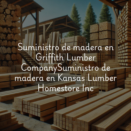 Suministro de madera en