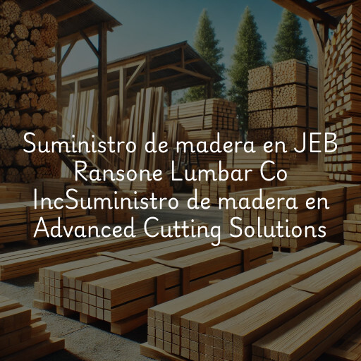 Suministro de madera en