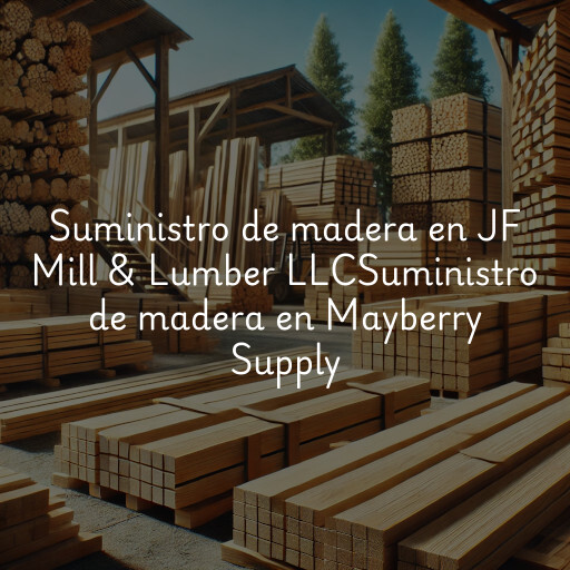 Suministro de madera en