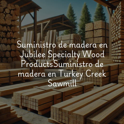 Suministro de madera en
