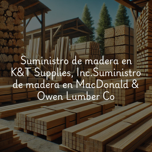 Suministro de madera en