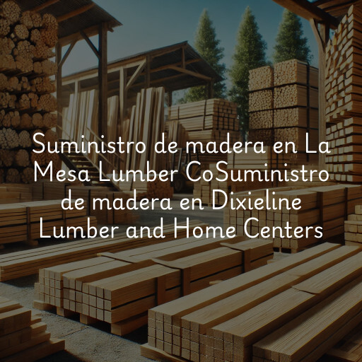 Suministro de madera en