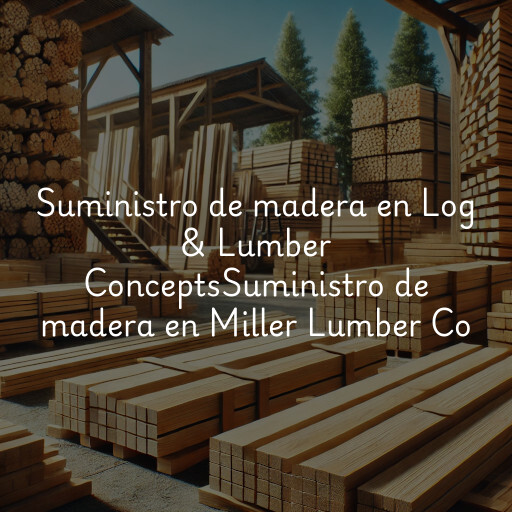 Suministro de madera en