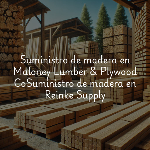 Suministro de madera en