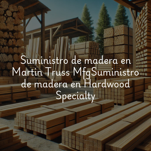 Suministro de madera en