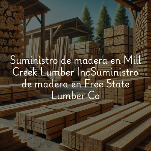 Suministro de madera en