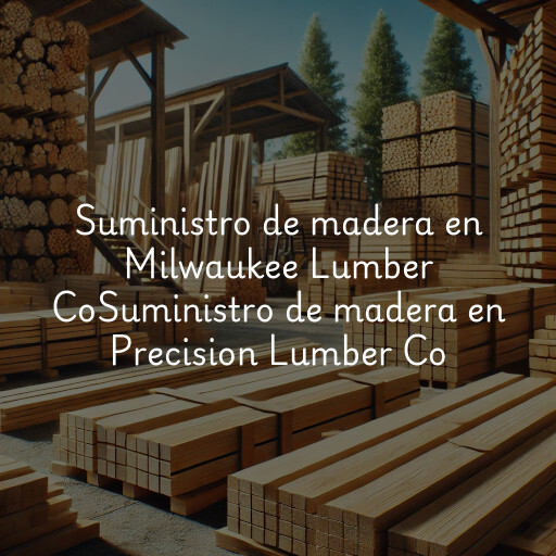 Suministro de madera en
