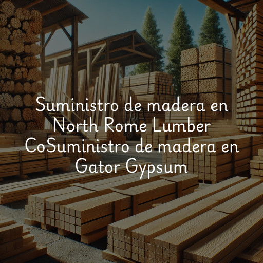 Suministro de madera en