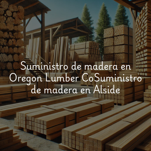 Suministro de madera en