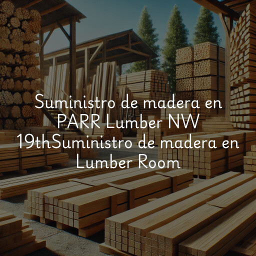 Suministro de madera en