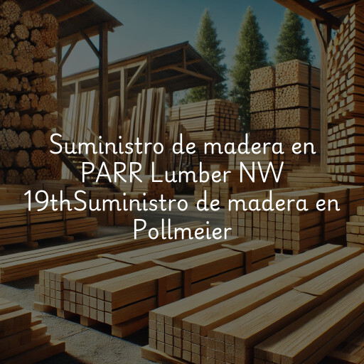 Suministro de madera en