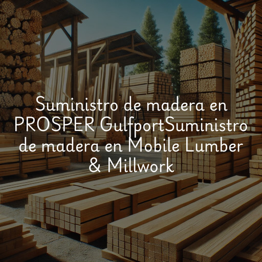 Suministro de madera en