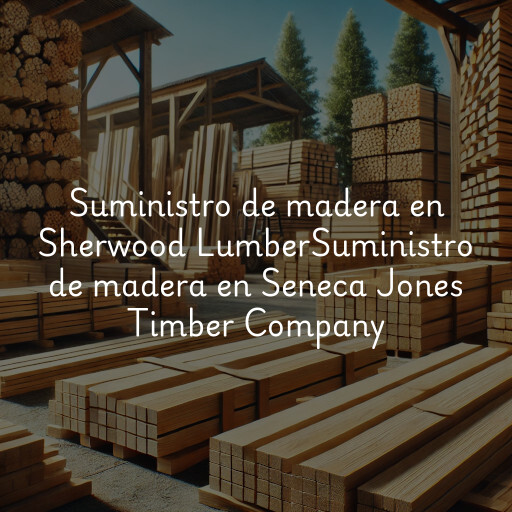 Suministro de madera en