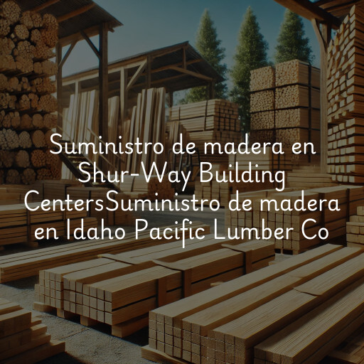 Suministro de madera en