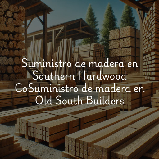 Suministro de madera en