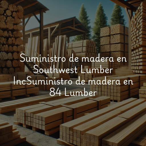 Suministro de madera en