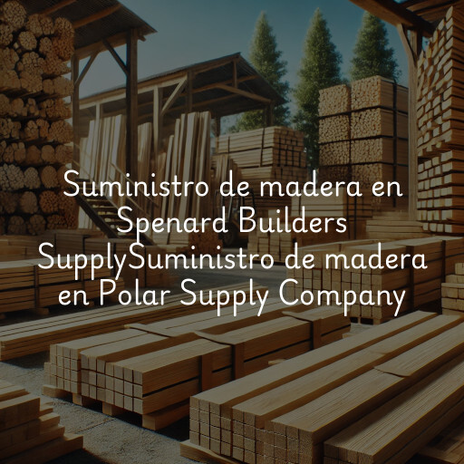 Suministro de madera en