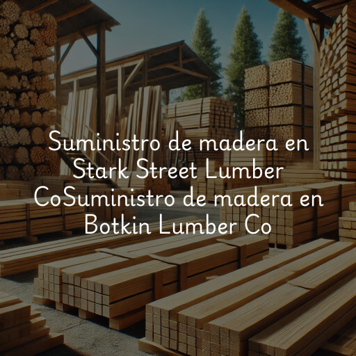 Suministro de madera en