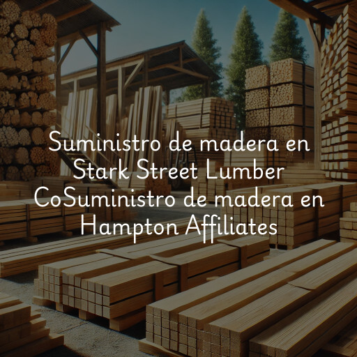 Suministro de madera en
