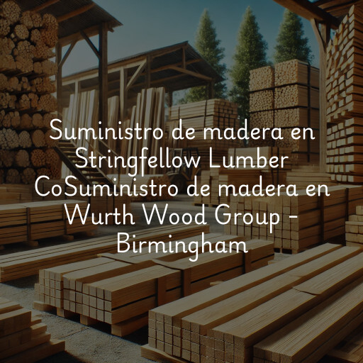 Suministro de madera en