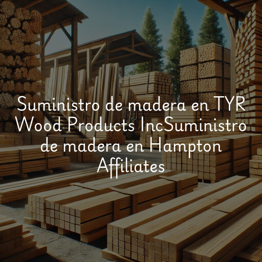 Suministro de madera en