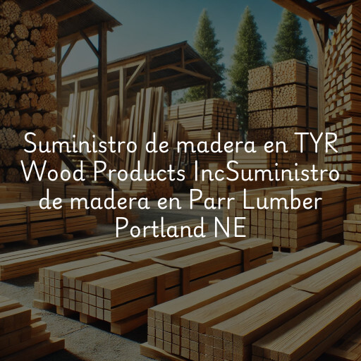Suministro de madera en