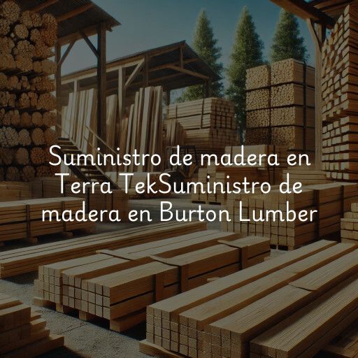 Suministro de madera en