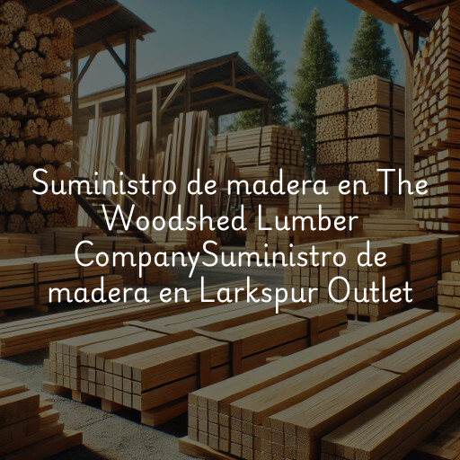 Suministro de madera en